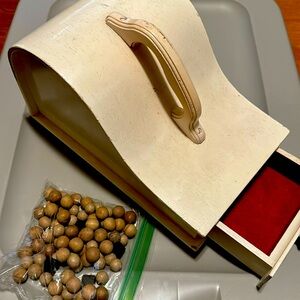 Vintage/Antique Masonic Voting Box with Marbles